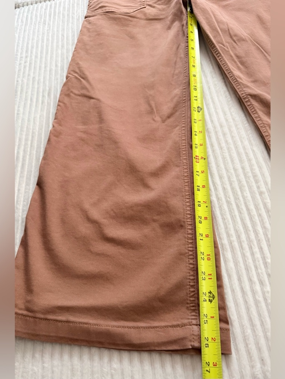 NWOT Kut from the Kloth Hi Rise Wide Leg Utility Pants in Tan Women’s 8 - Picture 2 of 8